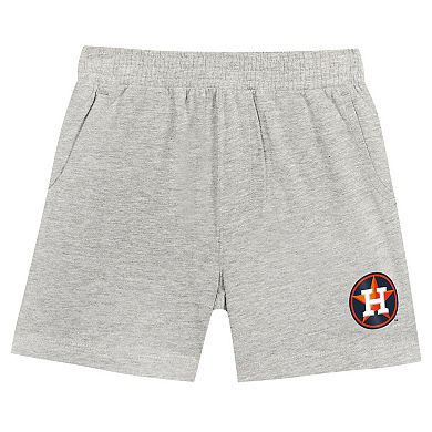 Toddler Fanatics Branded Navy/Gray Houston Astros Bases Loaded T-Shirt & Shorts Set
