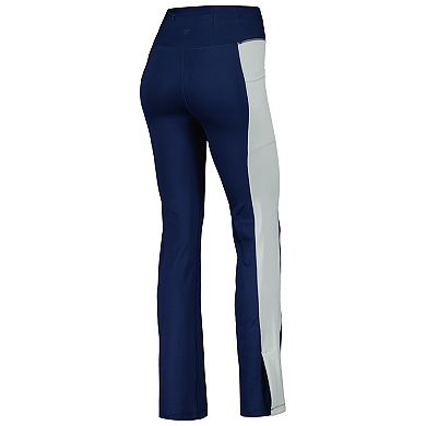 Women's Fanatics Navy Dallas Cowboys Studio Fitted Flared Leggings