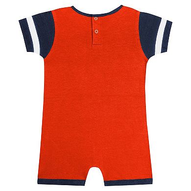 Infant Fanatics Branded Orange Houston Astros Fast Pitch Romper