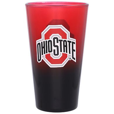 Ohio State Buckeyes 16oz. Ombre Pint Glass