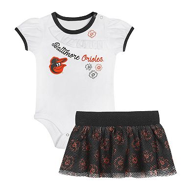 Infant Baltimore Orioles Sweet Bodysuit & Skirt Set