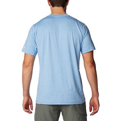 Men's Columbia Carolina Blue North Carolina Tar Heels Tech Trail Omni-Wick T-Shirt