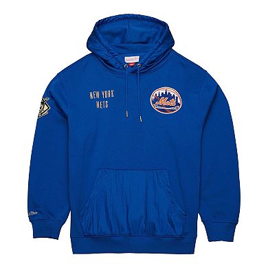 Men's Mitchell & Ness Royal New York Mets Team OG 2.0 Current Logo Pullover Hoodie