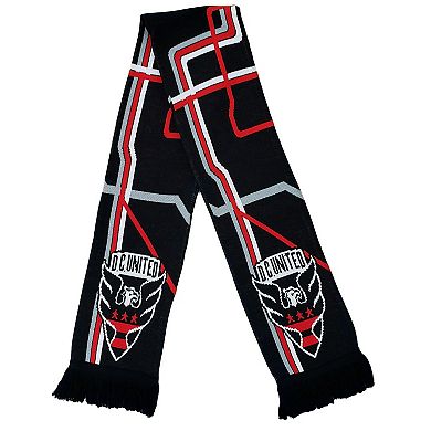 Black D.C. United Metro Woven Scarf