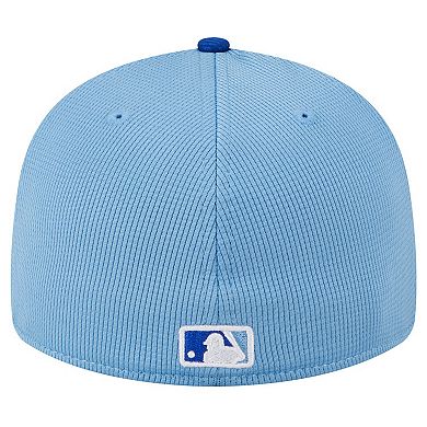 Men's New Era  White Kansas City Royals 2024 Batting Practice Low Profile 59FIFTY Fitted Hat