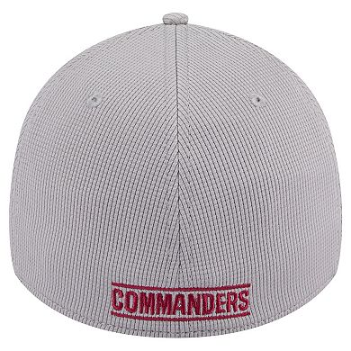 Men's New Era Gray Washington Commanders Active 39THIRTY Flex Hat