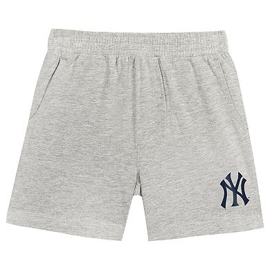 Preschool Fanatics Branded New York Yankees Loaded Base T-Shirt & Shorts Set