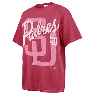 Women's '47 Pink San Diego Padres Dopamine Tradition T-Shirt