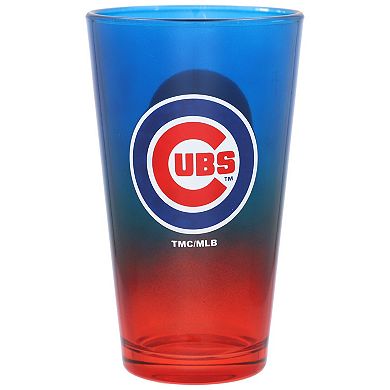 Chicago Cubs 16oz. Ombre Pint Glass