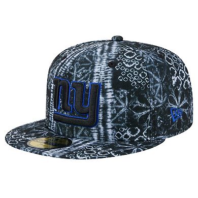 Men's New Era Black New York Giants Shibori 59FIFTY Fitted Hat