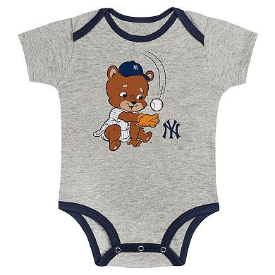 Infant New York Yankees Play Ball 2-Pack Bodysuit Set