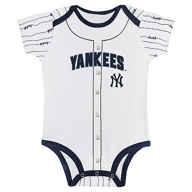 Infant New York Yankees Play Ball 2-Pack Bodysuit Set