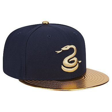 Men's New Era Navy/Gold Philadelphia Union 15th Anniversary 9FIFTY Snapback Hat