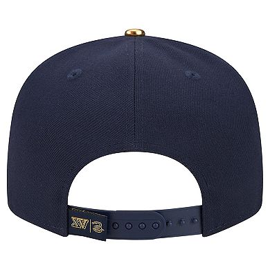 Men's New Era Navy/Gold Philadelphia Union 15th Anniversary 9FIFTY Snapback Hat