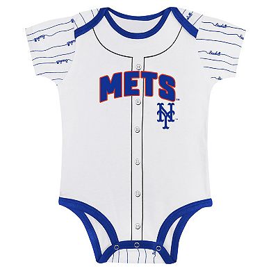 Infant New York Mets Play Ball 2-Pack Bodysuit Set