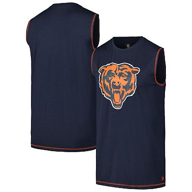 Men's New Era Navy Chicago Bears Tank Top