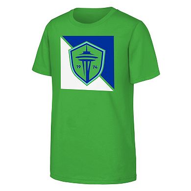 Youth Rave Green Seattle Sounders FC Divide T-Shirt
