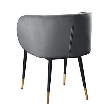Best Master Furniture Hemingway Velvet Upholstered Side Chair