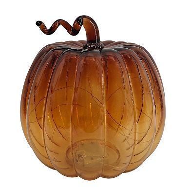 Celebrate Together™ Fall Amber LED Glass Mushroom