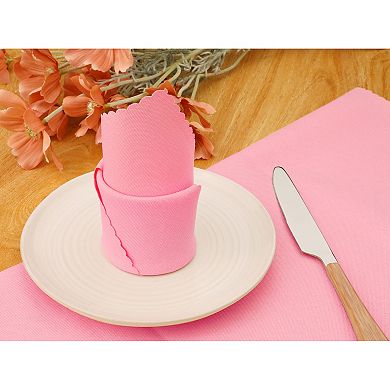 6 Pack Polyester Cloth Napkins Dinner Napkins Cloth For Banquet