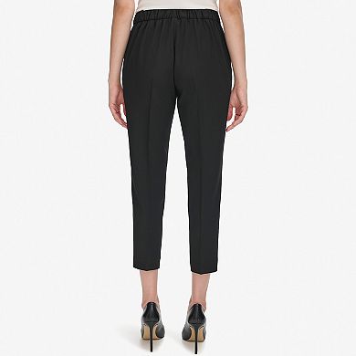 Women's Andrew Marc Elastic Back Pants