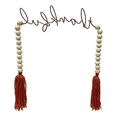 Celebrate Together??? Fall "Thankful" Wood Bead Strand