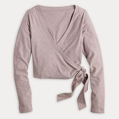 Women's FLX Wander Ballet Wrap Long Sleeve Top