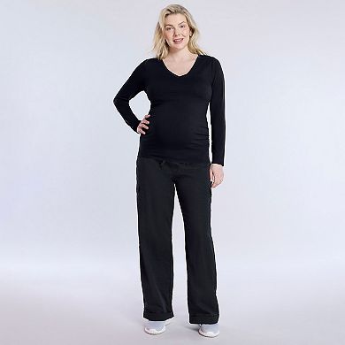 Maternity Motherhood® Side Ruched Tee