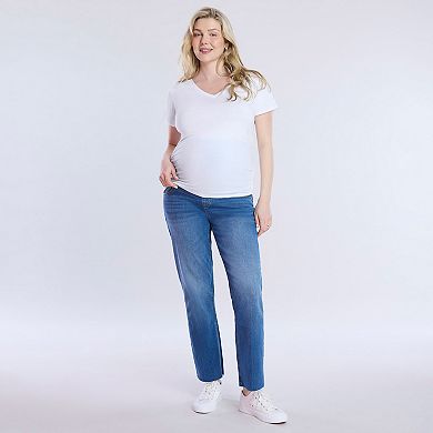 Maternity Motherhood?? Side Ruched V-Neck Tee