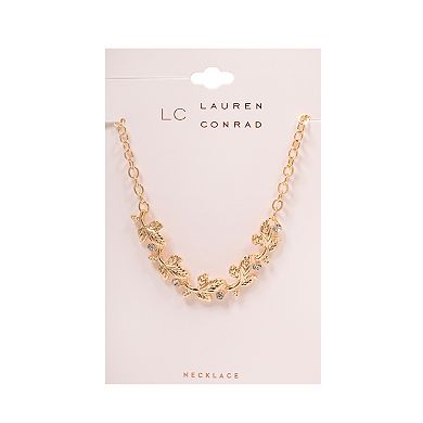 LC Lauren Conrad Gold Tone Vine Statement Necklace