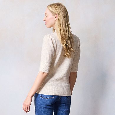 Women's LC Lauren Conrad Collared Henley Sweater