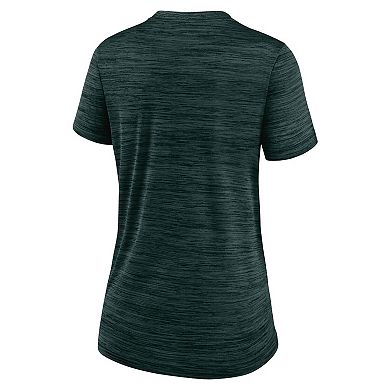 Women's Nike Green Colorado Rockies City Connect Practice Velocity T-Shirt