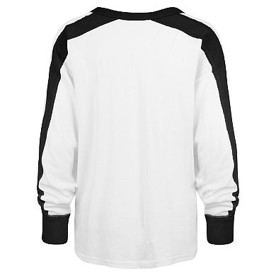 Women's '47 White San Francisco Giants Premier Caribou Long Sleeve T-Shirt