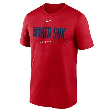 Men's Nike Red Boston Red Sox Knockout Legend Performance T-Shirt