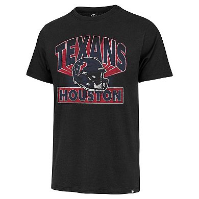 Men's '47 Black Houston Texans Amplify Franklin T-Shirt