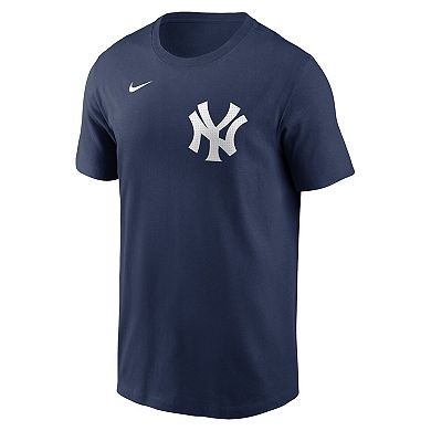 Men's Nike Aaron Judge Navy New York Yankees Fuse Name & Number T-Shirt