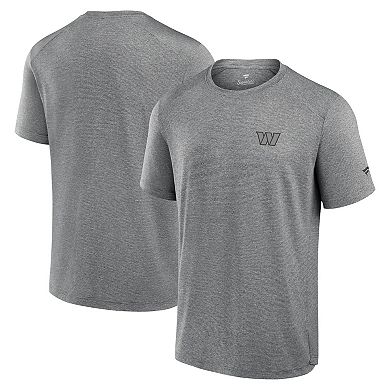 Men's Fanatics Black Washington Commanders Front Office Tech T-Shirt