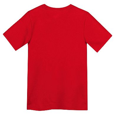 Preschool Nike Red Los Angeles Angels City Connect Large Logo T-Shirt