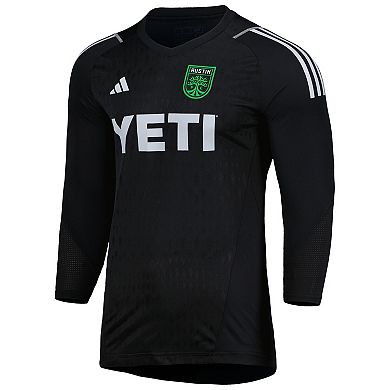 Men's adidas Black Austin FC 2023 Goalkeeper Long Sleeve Replica Jersey