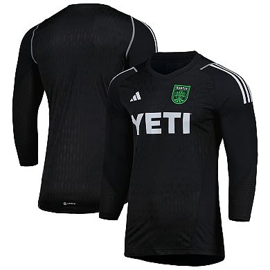 Men's adidas Black Austin FC 2023 Goalkeeper Long Sleeve Replica Jersey