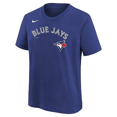 Youth Nike Vladimir Guerrero Jr. Royal Toronto Blue Jays Home Player Name & Number T-Shirt