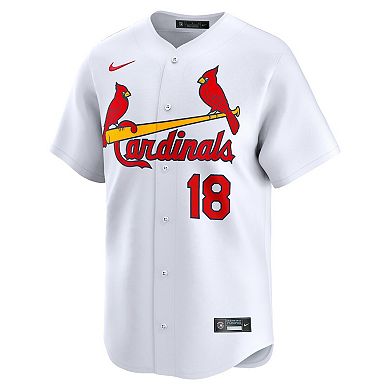 Men's Nike Jordan Walker White St. Louis Cardinals Home Limited Player Jersey