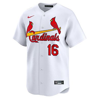 Men's Nike Nolan Gorman White St. Louis Cardinals Home Limited Player Jersey