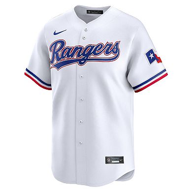 Men's Nike Josh Jung White Texas Rangers Home Limited Player Jersey