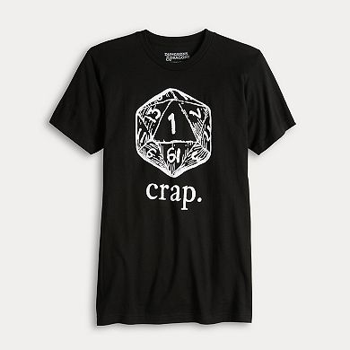 Men's Dungeons and Dragons "Crap" Dice Tee