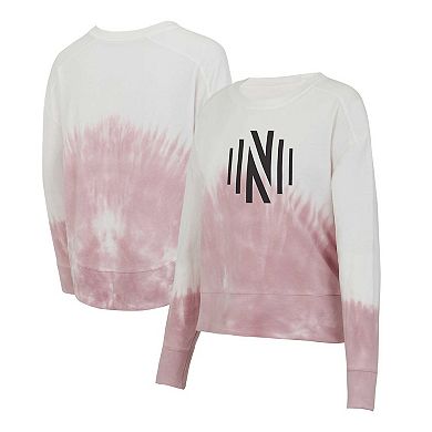 Women's Concepts Sport Pink/White Nashville SC Orchard Tie-Dye Long Sleeve T-Shirt
