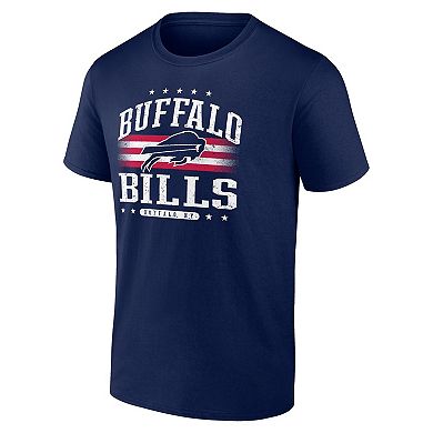 Men's Fanatics Navy Buffalo Bills Big & Tall Americana T-Shirt