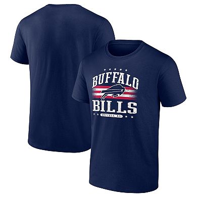 Men's Fanatics Navy Buffalo Bills Big & Tall Americana T-Shirt