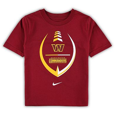 Girls Preschool Nike Burgundy Washington Commanders Icon T-Shirt