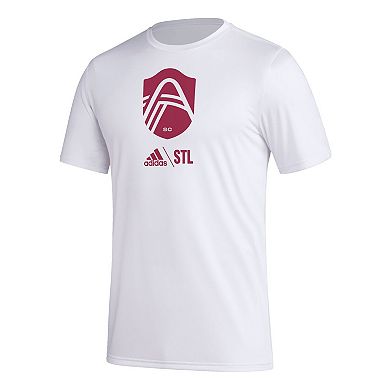 Men's adidas White St. Louis City SC Icon AEROREADY T-Shirt